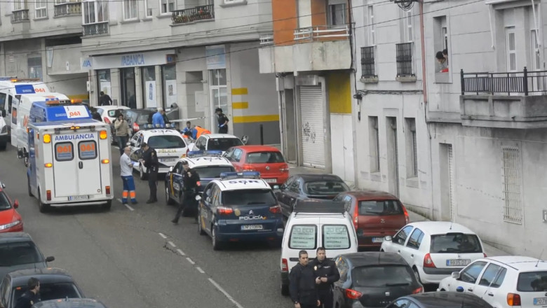 Jaf la o banca din Spania. Unul dintre autori si un politist si-au pierdut viata Imagine