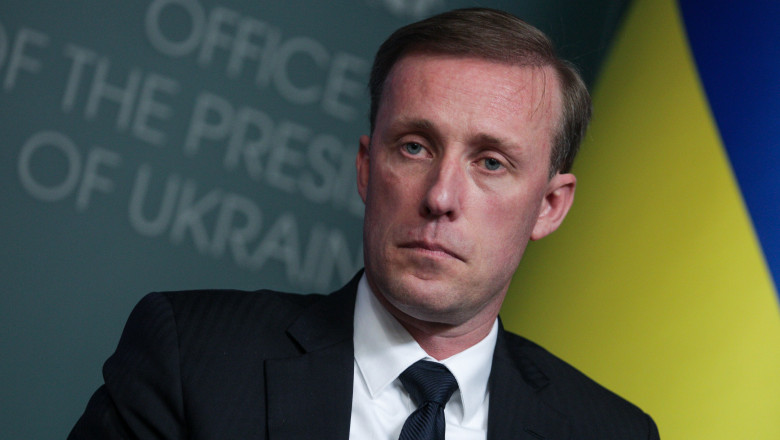 Jake Sullivan a mers la Kiev: „Recunoastem ca Ucraina are nevoie acuta de aparare aeriana in acest moment critic” Imagine