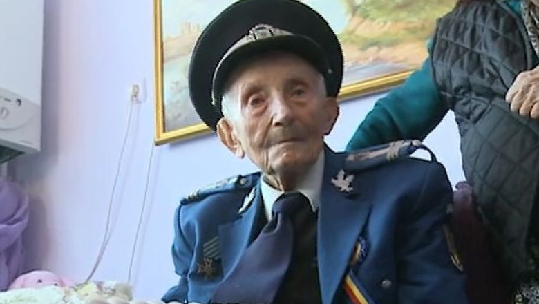 Jandarmul de 105 ani. Craciun Pantea este, oficial, cel mai batran jandarm din Romania Imagine