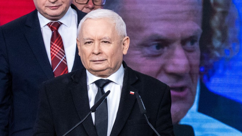 Jaroslaw Kaczynski, liderul opozitiei poloneze, afirma ca premierul Donald Tusk este un „servitor” al Germaniei Imagine