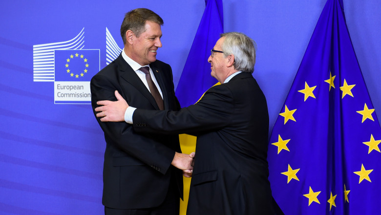 Jean-Claude Juncker: Am mare incredere in Klaus Iohannis, sper ca va apropia si mai mult Romania de Europa Imagine