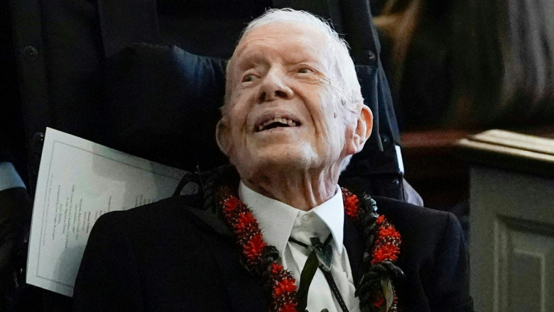 Jimmy Carter a implinit 100 de ani si a stabilit un nou record de ziua lui: Este cel mai longeviv pensionar care a condus SUA Imagine