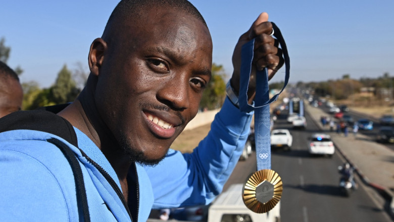 JO 2024. Botswana isi indeamna cetatenii sa doneze bani pentru a-i recompensa pe sportivii olimpici Imagine