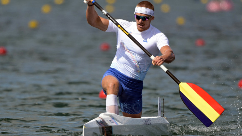 JO 2024: Catalin Chirila a castigat Finala B la canoe-1, 1.000 m Imagine