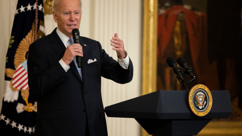 Joe Biden cere Congresului sa interzica vanzarea pustilor de asalt, dupa atacurile din California soldate cu 18 morti Imagine