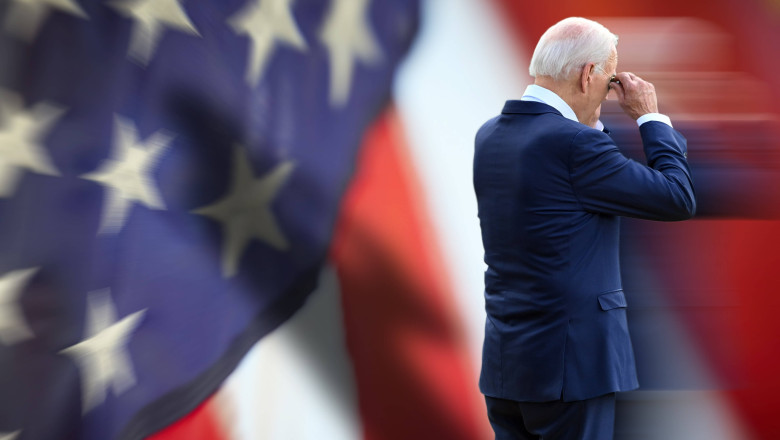 Joe Biden. Cronologia unei caderi vertiginoase, de la dezbaterea televizata dezastruoasa cu Trump, pana la retragere Imagine