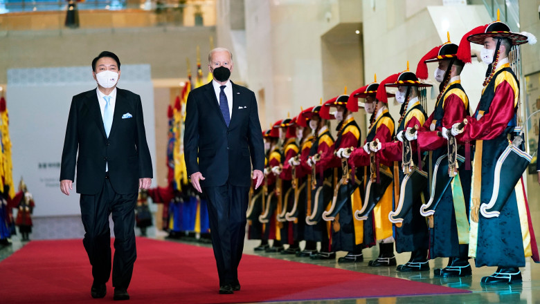 Joe Biden, in Coreea de Sud: Este nevoie de o alianta globala pentru a face fata unor crize precum razboiul din Ucraina Imagine
