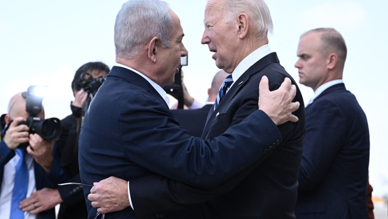 Joe Biden, in Israel, alaturi de Netanyahu: Hamas a comis niste atrocitati care fac ISIS sa para aproape rational Imagine