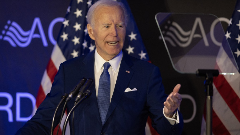 Joe Biden l-a atacat pe Donald Trump, in primul sau discurs ca fost presedinte, fara a-i rosti numele actualului lider de la Casa Alba Imagine