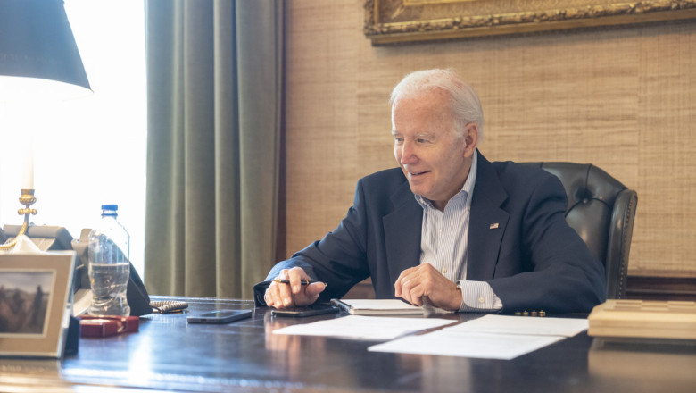 Joe Biden: Oameni buni, ma simt foarte bine Imagine