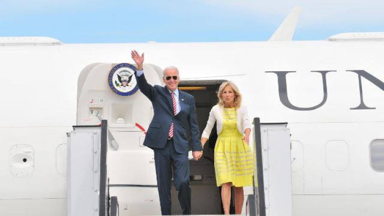 Joe Biden: "Sunteti cea mai grozava generatie de luptatori. Va spun din partea presedintelui: puteti sa va bazati pe noi!" Imagine