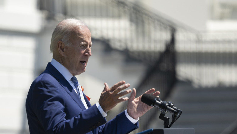 Joe Biden se declara „hotarat” sa interzica armele de asalt in SUA: „America este inecata in arme de razboi” Imagine