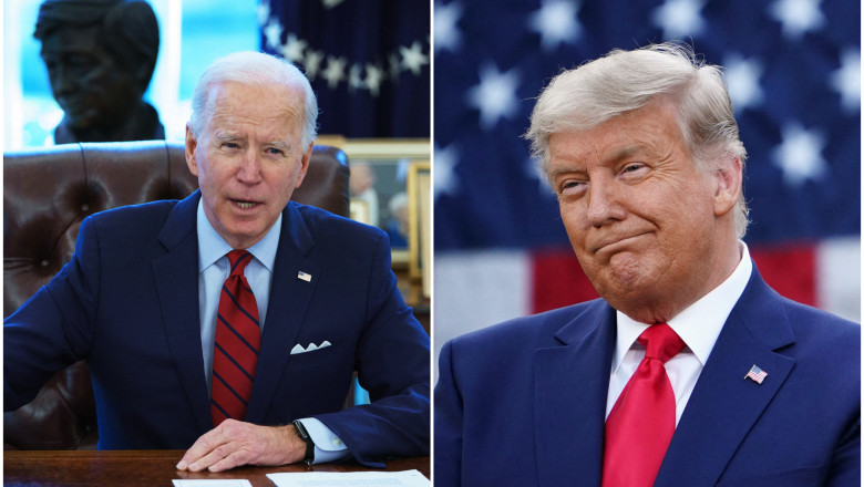 Joe Biden si Donald Trump sunt la egalitate in preferintele electorale in perspectiva alegerilor din 2024 Imagine
