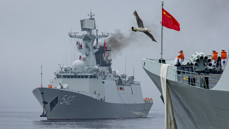„Joint Sea-2025”. China si Rusia au inceput exercitiile navale comune in Marea Japoniei Imagine