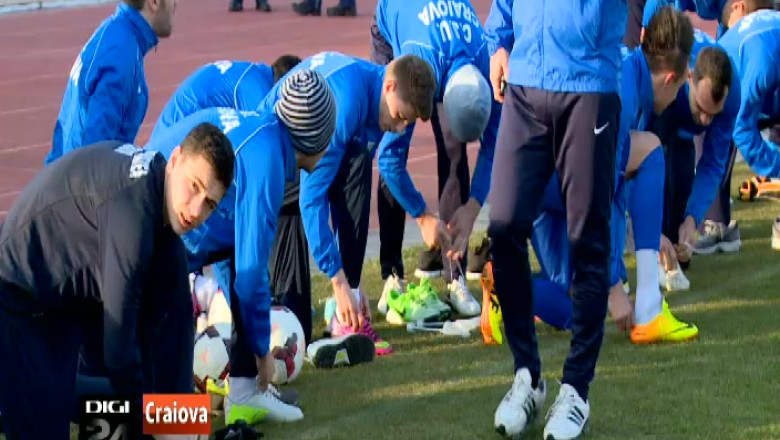 Jucatorii de la CSU Craiova se antreneaza in Antalya Imagine