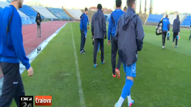 Jucatorii de la FC Universitatea vor stadionul plin la meciul cu Motru Imagine