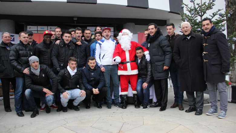 Jucatorii de la „U” Cluj, amintiri despre Craciun: „Ne rugam in fiecare zi sa ninga” Imagine