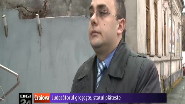 Judecatorul greseste, statul plateste. A stat noua luni in spatele gratiilor, iar acum cere despagubiri statului roman Imagine