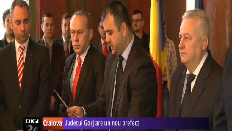 Judetul Gorj are un nou prefect Imagine