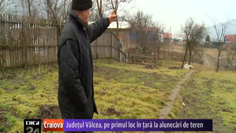 Judetul Valcea, pe primul loc in tara la alunecarile de teren Imagine