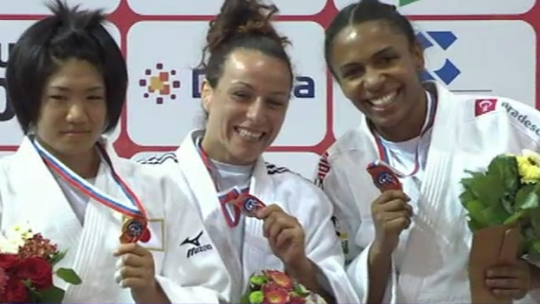 Judo. Doua medalii de bronz pentru Romania  Imagine