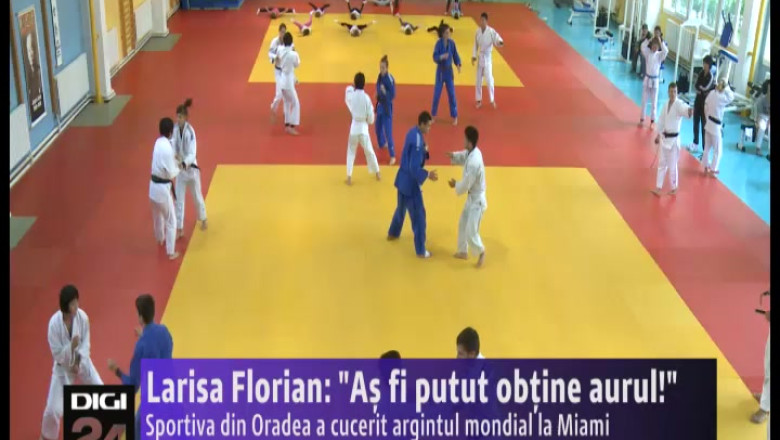 JUDO. Larisa Florian: "As fi putut obtine aurul!" Imagine