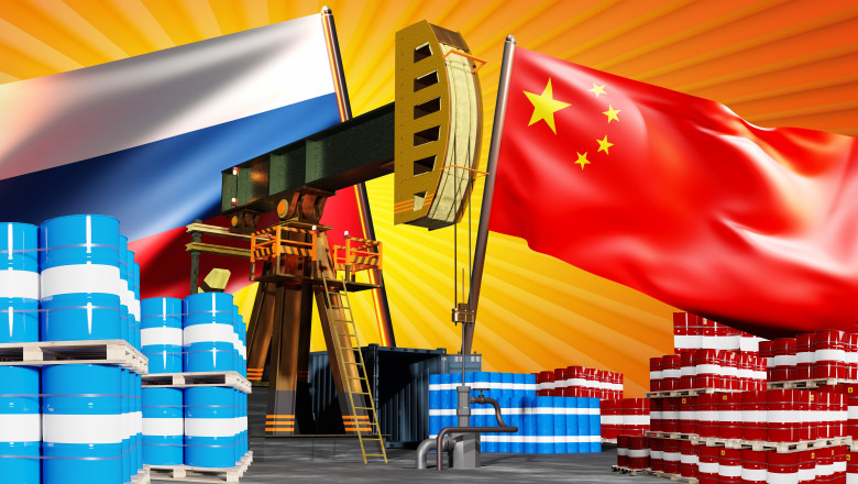 Jumatate din platile facute de Rusia pentru marfuri din China au avut loc prin intermediari Imagine