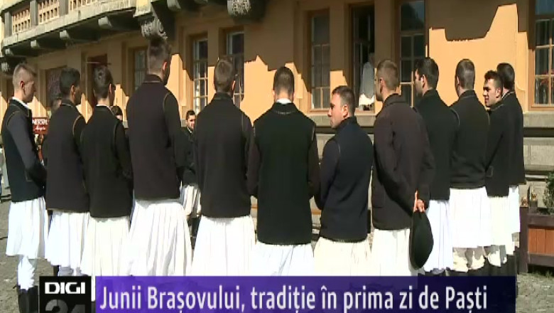 Junii Brasovului, traditie in prima zi de Pasti Imagine