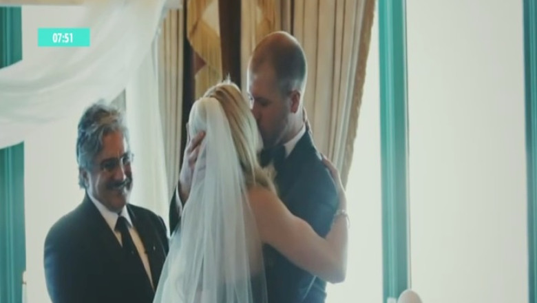 Juramantul emotionant al unui mire la nunta Imagine