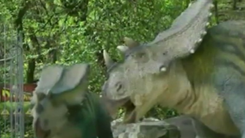 Jurassic Park de Romania. Un parc de distractii cu reproduceri in marime naturala ale dinozaurilor va fi deschis la Rasnov Imagine