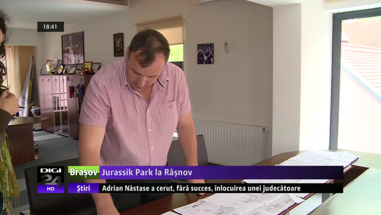 Jurassik park la Rasnov Imagine