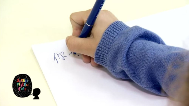 Jurnal pentru copii. Cum se desfasoara o lectie de chineza si cat de usoara e limba vorbita de un miliard de oameni Imagine