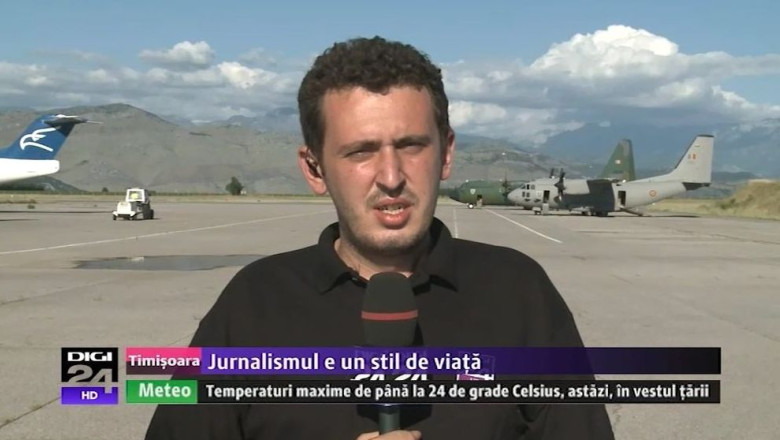 Jurnalismul ca un mod de viata -  din Muntenegru, reporterul Digi24 Timisoara, Gerhald Ernst Imagine