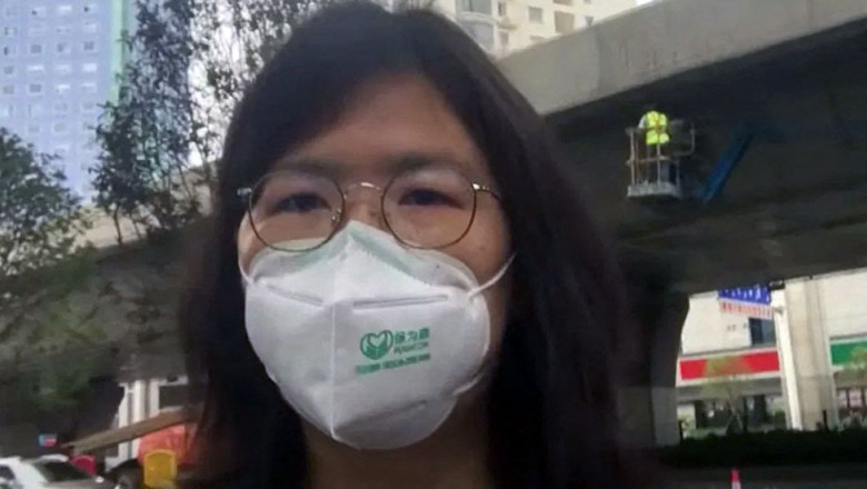 Jurnalista chineza Zhang Zhan, inchisa timp de 4 ani pentru reportajele sale despre COVID-19, a fost eliberata Imagine