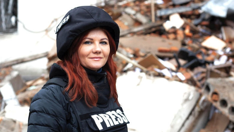 Jurnalista Viorica Tataru a fost retinuta la Tiraspol. Aceasta filma un protest al separatistilor din Transnistria Imagine