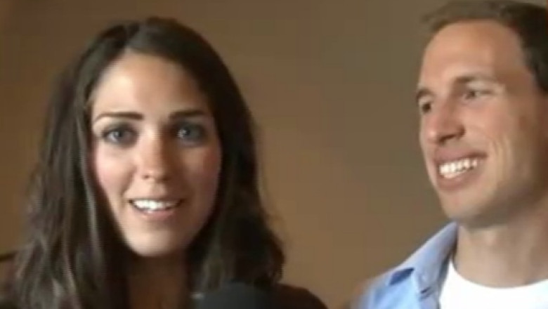 Jurnalistii au fost pacaliti de sosiile lui William si Kate Imagine