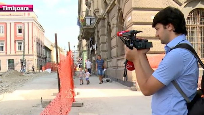 Jurnalistii europeni, atrasi de santierele Timisoarei. Ziaristi din Turcia si Franta scriu despre vestigiile din capitala Banatului Imagine