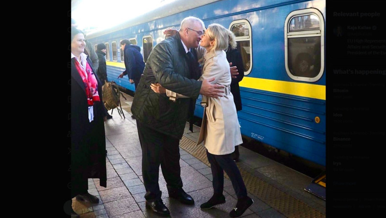Kaja Kallas a mers intr-o vizita surpriza la Kiev. Despre ce va discuta sefa diplomatiei europene cu ucrainenii Imagine