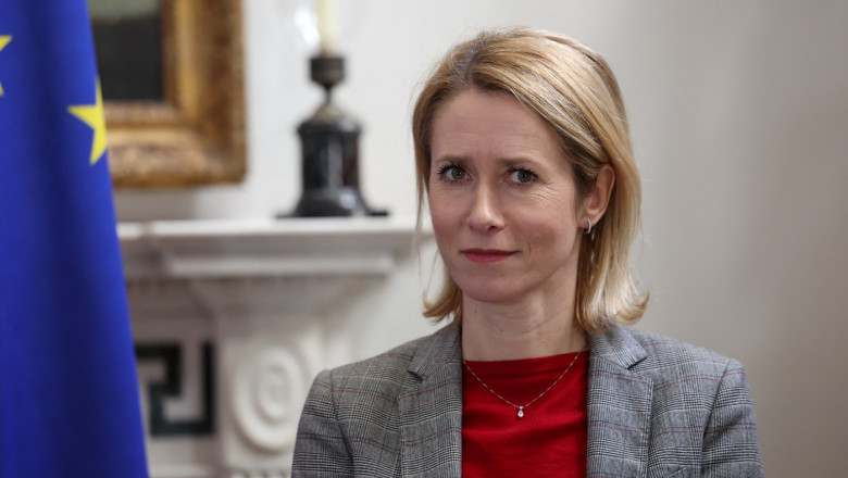 Kaja Kallas vrea cinci miliarde de euro pentru a furniza obuze de artilerie Ucrainei. „Fie oferiti bani, fie veniti cu munitie” Imagine