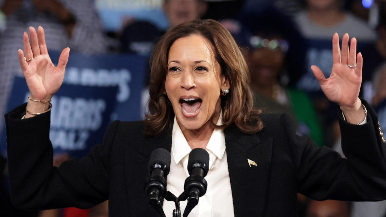 Kamala Harris are dificultati sa convinga alegatorii latino si afroamericani, arata un sondaj. Cifre mai proaste decat ale lui Biden Imagine