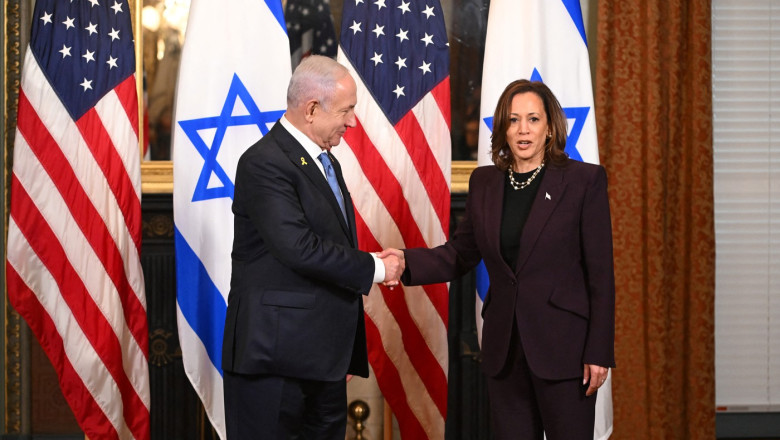 Kamala Harris ii cere lui Netanyahu sa puna capat razboiului din Gaza: Nu o sa tac Imagine