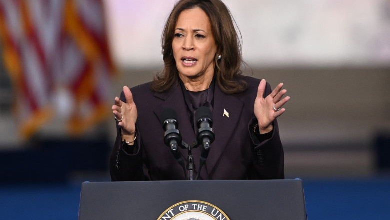 Kamala Harris l-a acuzat pe Donald Trump ca a condus SUA intr-un mod „egoist” in primele 100 de zile de mandat Imagine