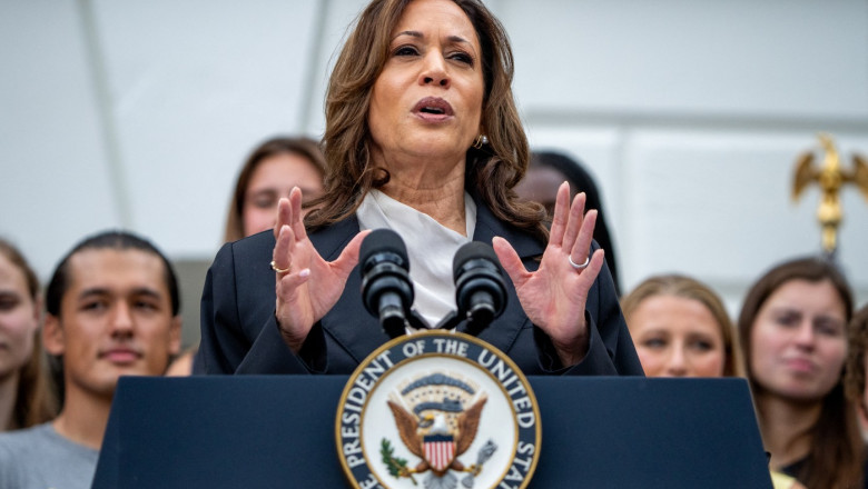 Kamala Harris nu vrea sa participe la dezbaterea cu Donald Trump de la Fox News si ii cere sa vina la ABC Imagine