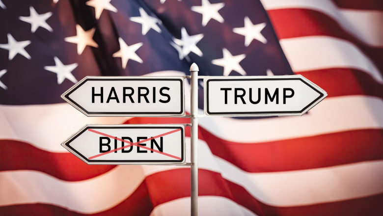 Kamala Harris versus Donald Trump. Ce arata primul sondaj efectuat dupa intrarea in cursa a vicepresedintei SUA si retragerea lui Biden Imagine