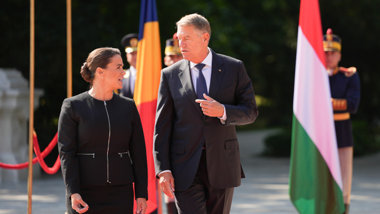 Katalin Novak, presedinta Ungariei, in vizita oficiala la Bucuresti: „Dorim sa diminuam tensiunile existente, nu sa le amplificam” Imagine