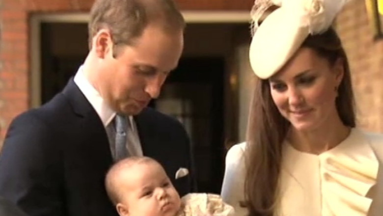 Kate si William cauta bona pentru printul George Imagine