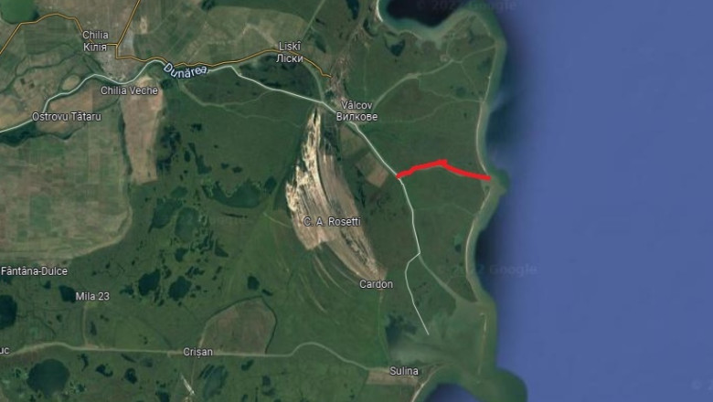 Kievul anunta ca scoate cerealele prin Canalul Bastroe. Construirea sa a fost motiv de disputa cu Romania Imagine