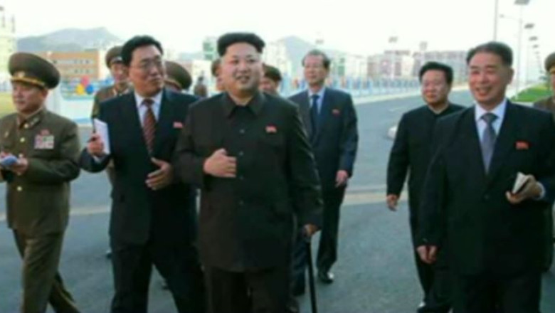 Kim Jong-un, din nou in public. Presa din Coreea de Nord a prezentat fotografii cu liderul de la Phenian Imagine