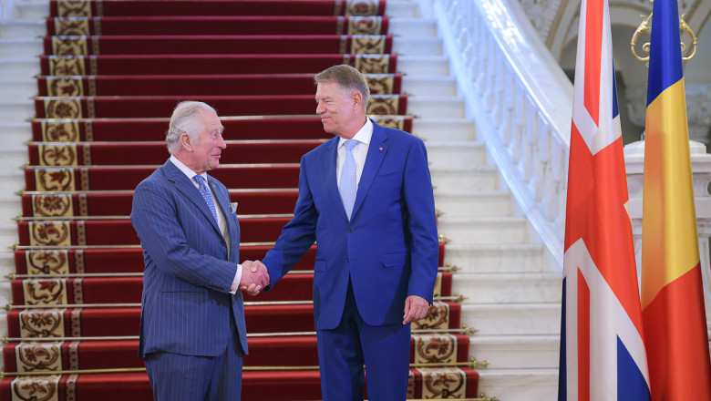 Klaus Iohannis a discutat cu Printul Charles proiecte de educatie privind schimbarile climatice Imagine