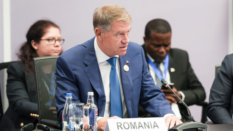 Klaus Iohannis a laudat Ro-Alert, la COP27: Aceste sisteme trebuie extinse la nivel global Imagine